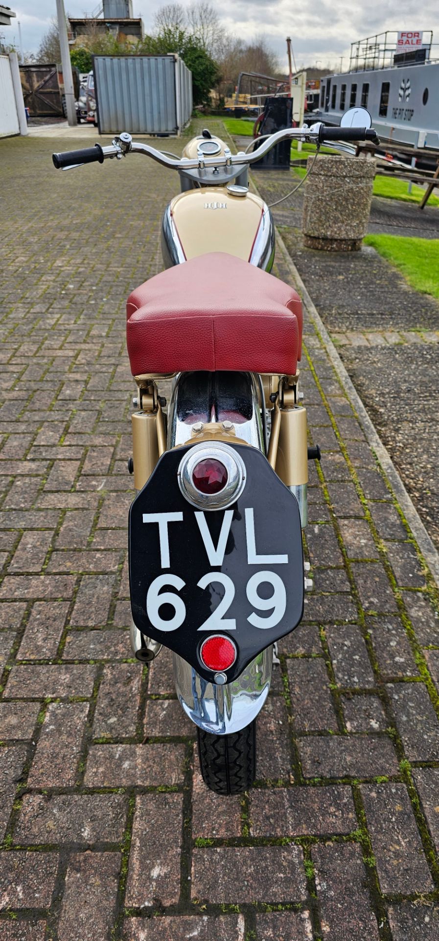 1956 HJH Sports Dragon, 197cc. Registration number TVL 629 (non transferrable). Frame number H58. - Bild 4 aus 16