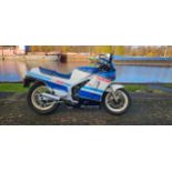 1988 Suzuki RG 500, 498cc. Registration number E558 WAT. Frame number HM31A -106280. Engine number