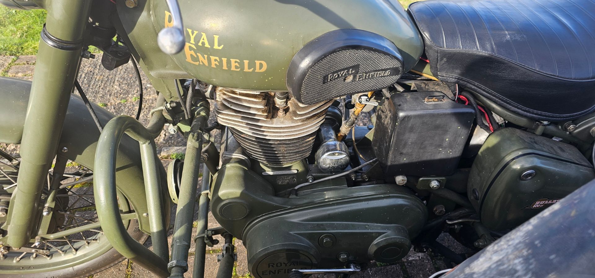 1937 Norton WD16H New Zealand Army, 490cc. Registration number TXS 655 (non transferrable). Frame - Image 12 of 19