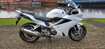 2014 Honda VFR 800 F-E, 782cc. Registration number PJ14 opy. Frame number JH2RC79A6EK000946.