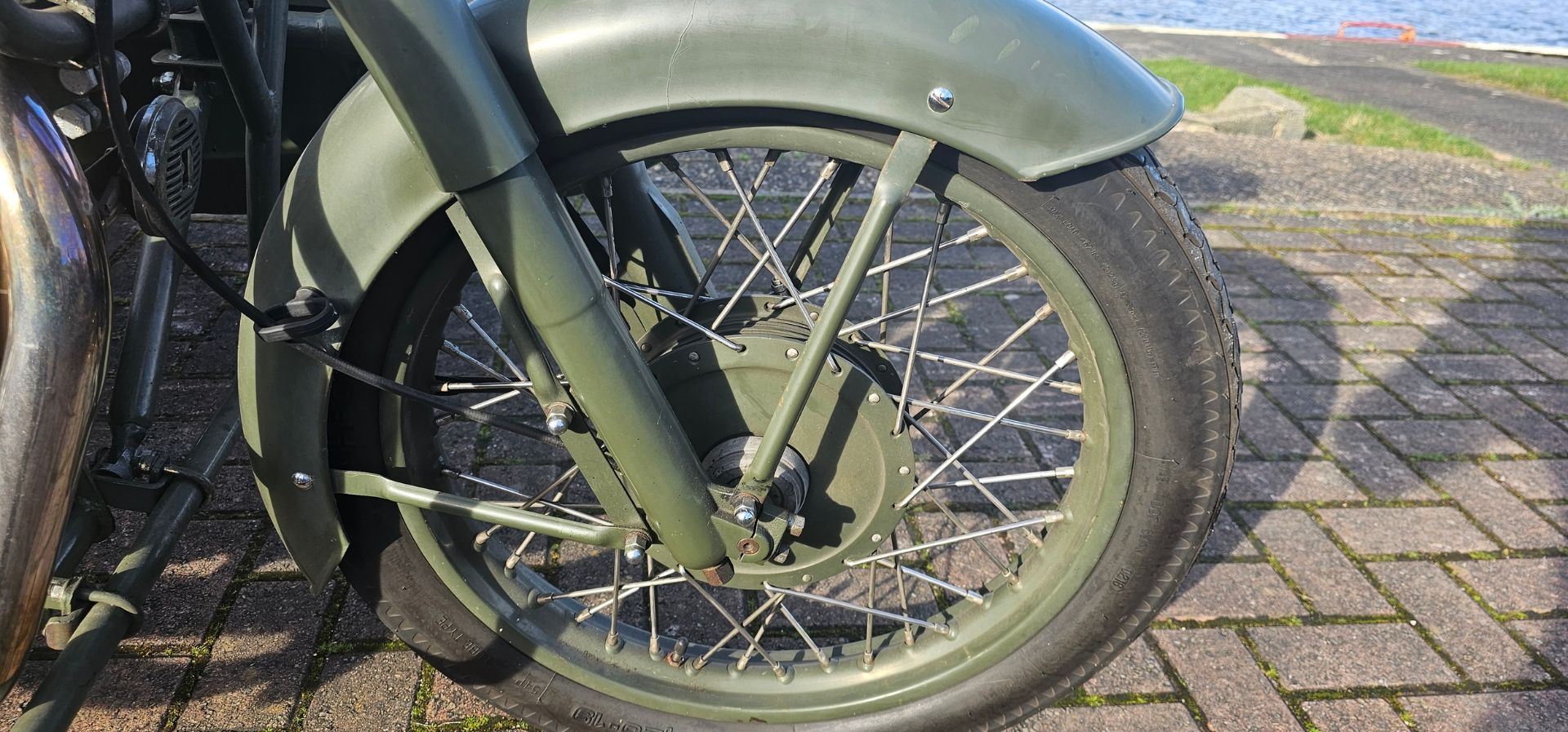 1937 Norton WD16H New Zealand Army, 490cc. Registration number TXS 655 (non transferrable). Frame - Image 10 of 19