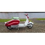 1957 Lambretta 150LD, 150cc. Registration number CSJ 322. Frame number 257865 150LD. Engine number