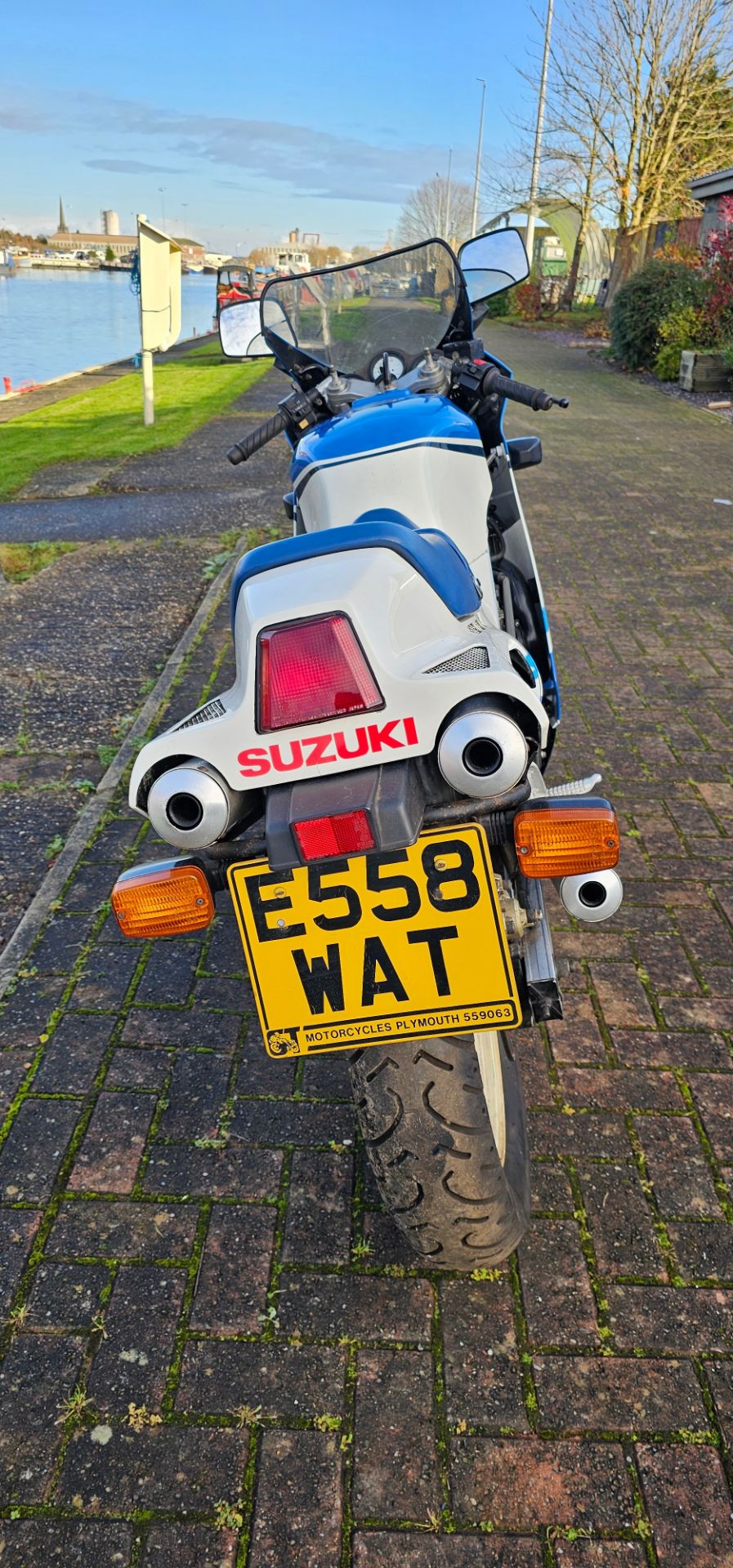 1988 Suzuki RG 500, 498cc. Registration number E558 WAT. Frame number HM31A -106280. Engine number - Image 4 of 15