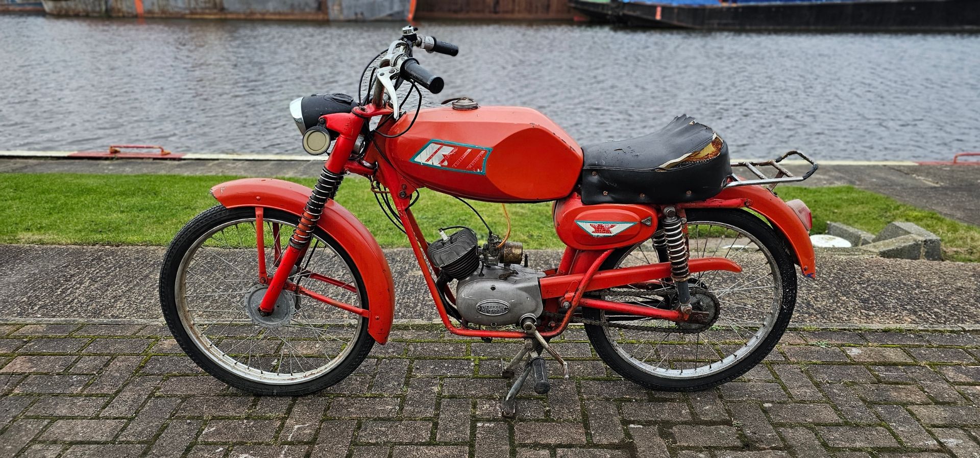 1957 FMB Telaimotor, 47cc. Registration number not registered. Frame number FMB 3PS *2329*. Engine - Bild 2 aus 12