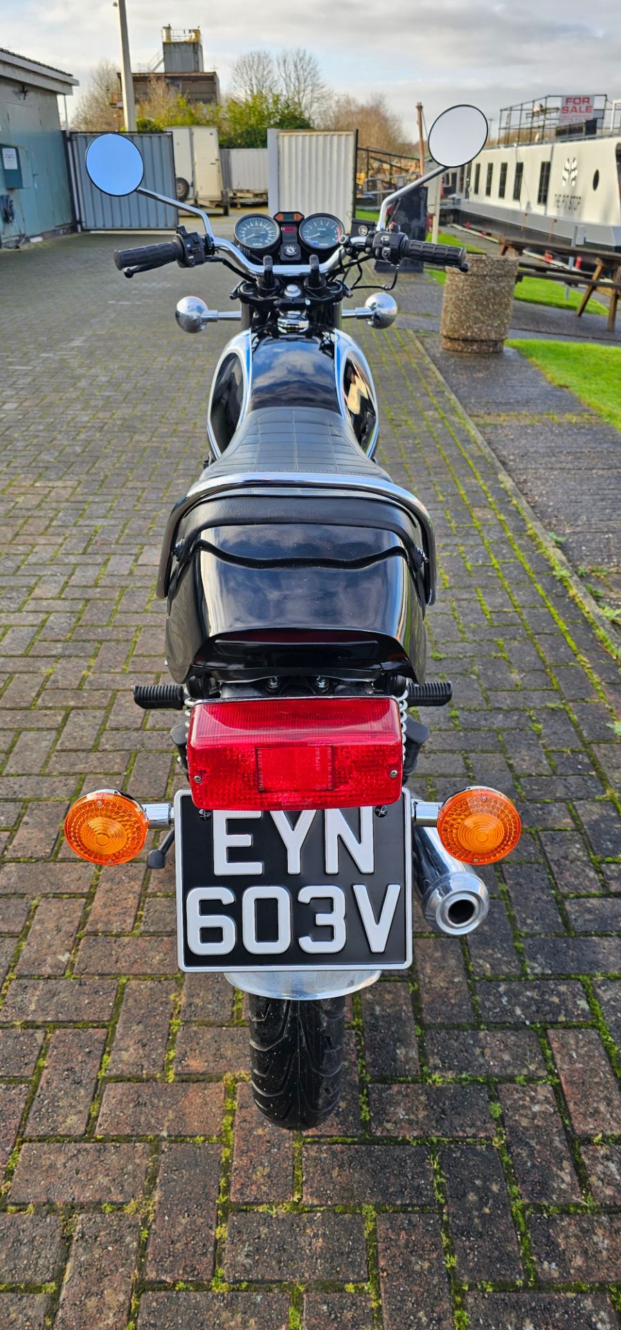 1980 Yamaha XS750, 747cc. Registration number EYN 603V. Frame number 1T5-008417. Engine number 1T5- - Image 4 of 14