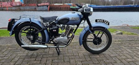 2008 Royal Enfield Bullet 500. Registration number NK08 HYR. Frame number ME3ABBSB57C020974.