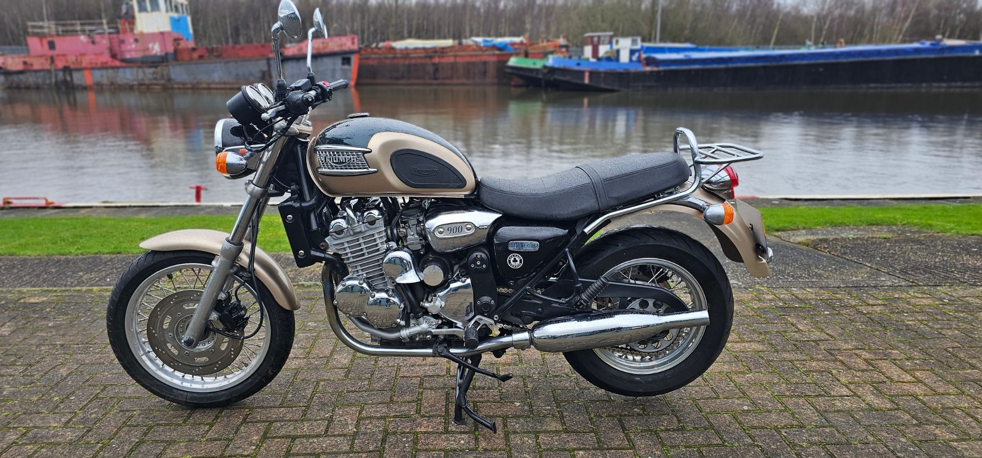 1999 Triumph Thunderbird, 885cc. Registration number T884 KPV. Frame number SMTTC339JMX080921. - Bild 2 aus 12