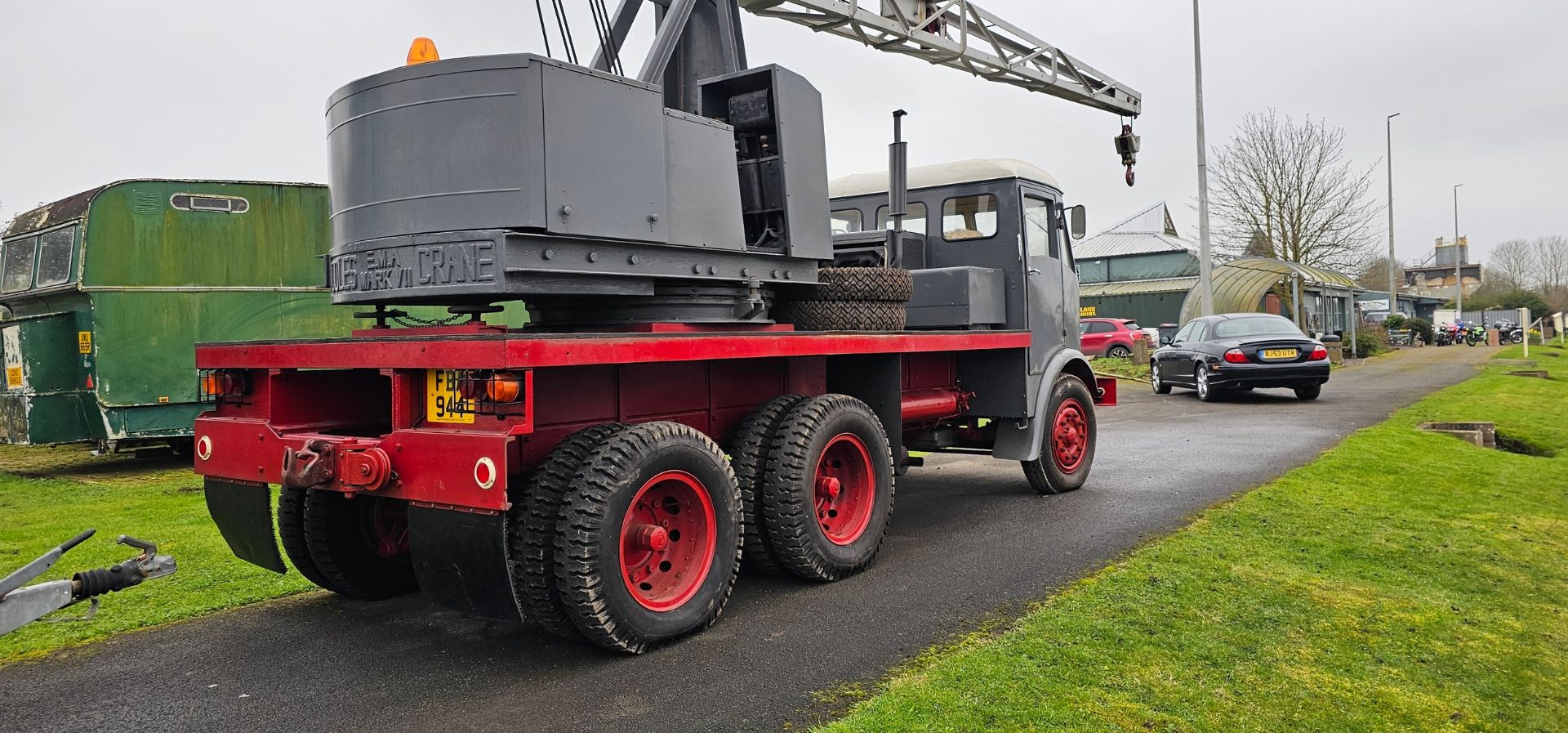 1952 AEC Mammoth with Coles crane. Registration number FBA 944. Chassis number 644916. Engine number - Image 5 of 14