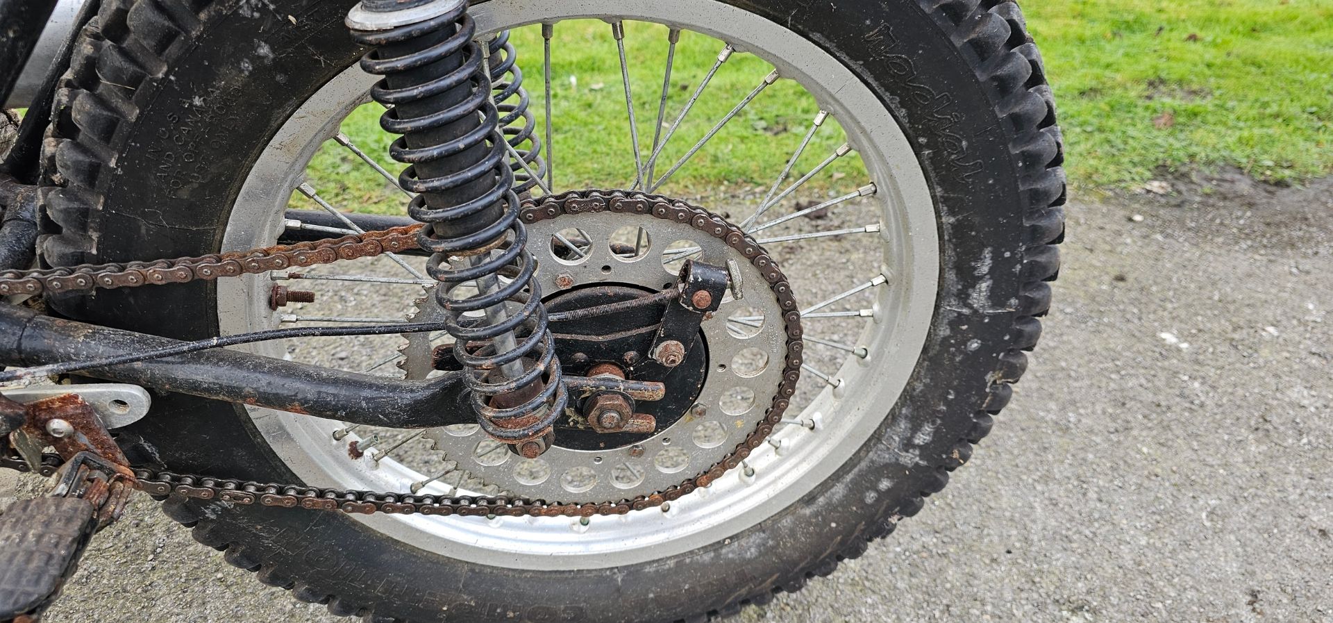 C.1970 BSA Bantam 175cc. Registration number not registered. Frame number painted over. Engine - Image 10 of 13