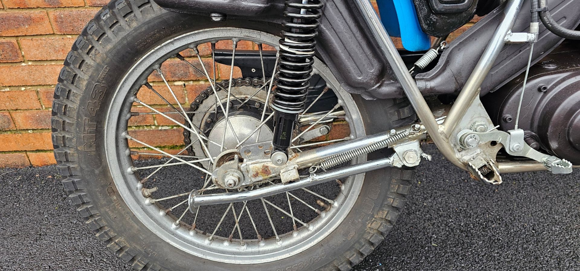 1978 Bultaco Sherpa T, 340cc. Registration number YGY 254S. Frame number JB 19900686. Engine - Image 5 of 13