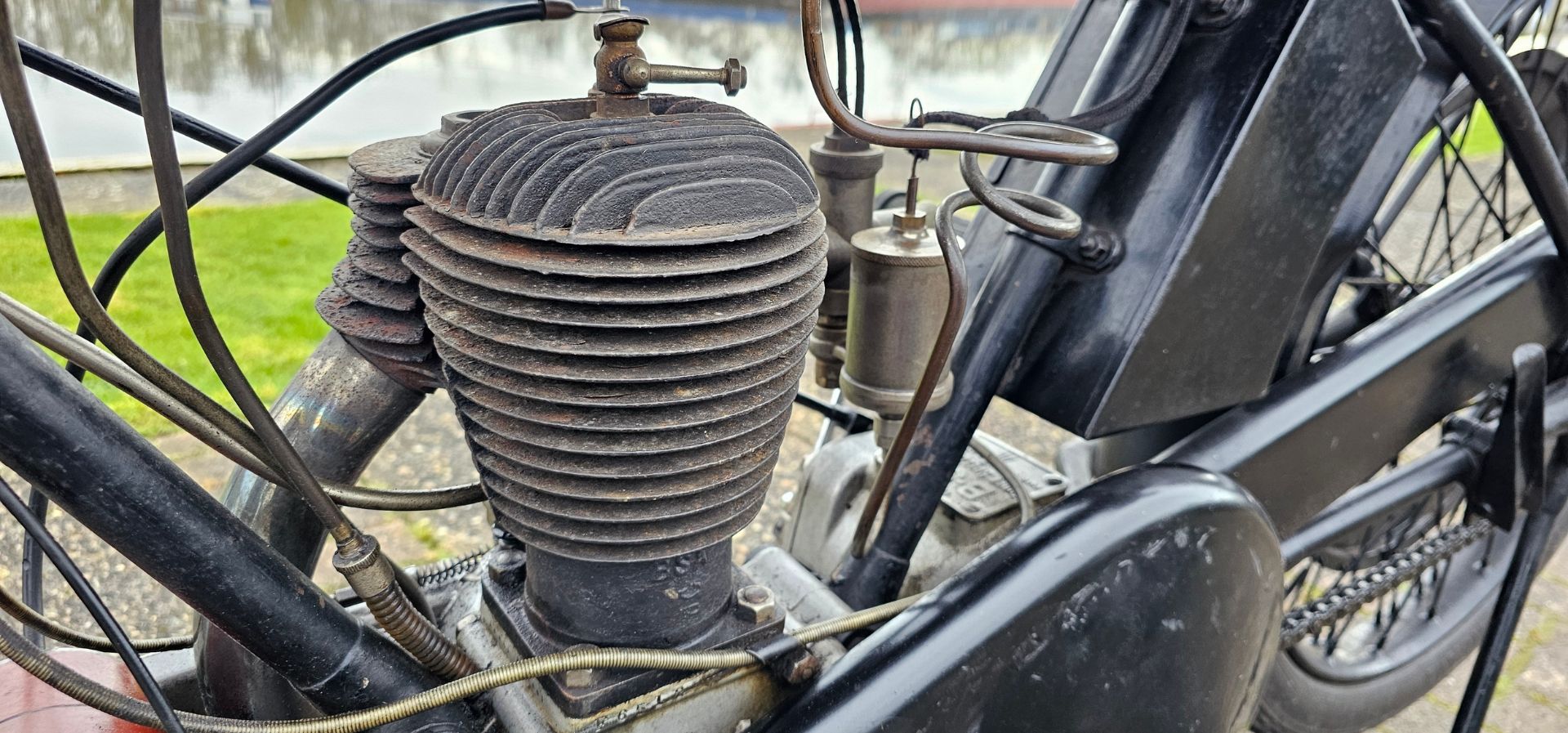 1925 BSA L25, 350cc. Registration number BF 8255 (non transferrable), Frame number F6743. Engine - Image 17 of 19