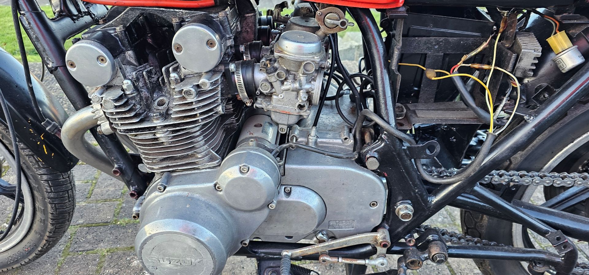 1979 Suzuki GS 550, 548cc. Registration number CWF 633T. Frame number not found. Engine number GS550 - Image 9 of 12