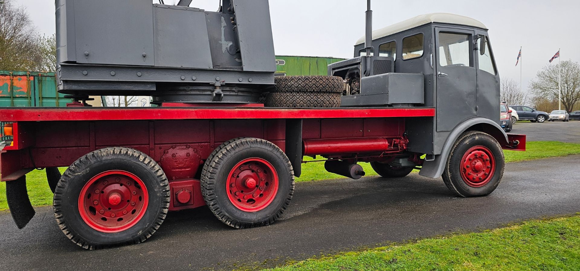 1952 AEC Mammoth with Coles crane. Registration number FBA 944. Chassis number 644916. Engine number - Image 3 of 14