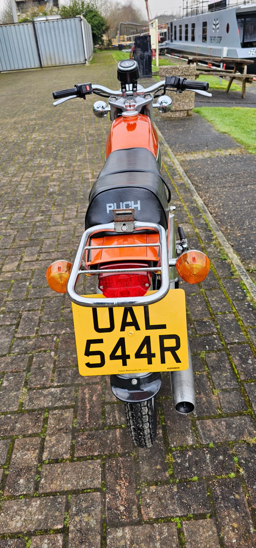 1977 Puch M50 Grand Prix, 49cc. Registration number UAL 544R. Frame number 2101-406. Engine number - Bild 3 aus 12