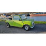 1980 Mini Monza HL, 998cc. Registration number LBW 533W. VIN number XL2S1N10744937. Engine number