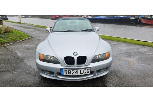 1998 BMW Z3, 1895cc, auto. Registration number R824 LCG. VIN number WBACH72090LD10545. Engine number - Image 7 of 13