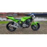 1974 Harris Kawasaki Z1A. Registration number KWU 592N. Frame number HP1447K. Engine number Z1E