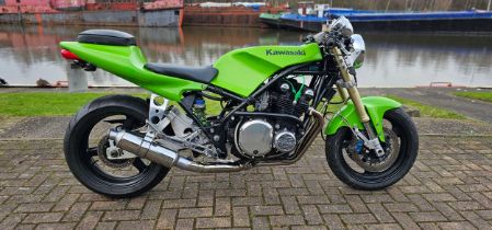 1974 Harris Kawasaki Z1A. Registration number KWU 592N. Frame number HP1447K. Engine number Z1E