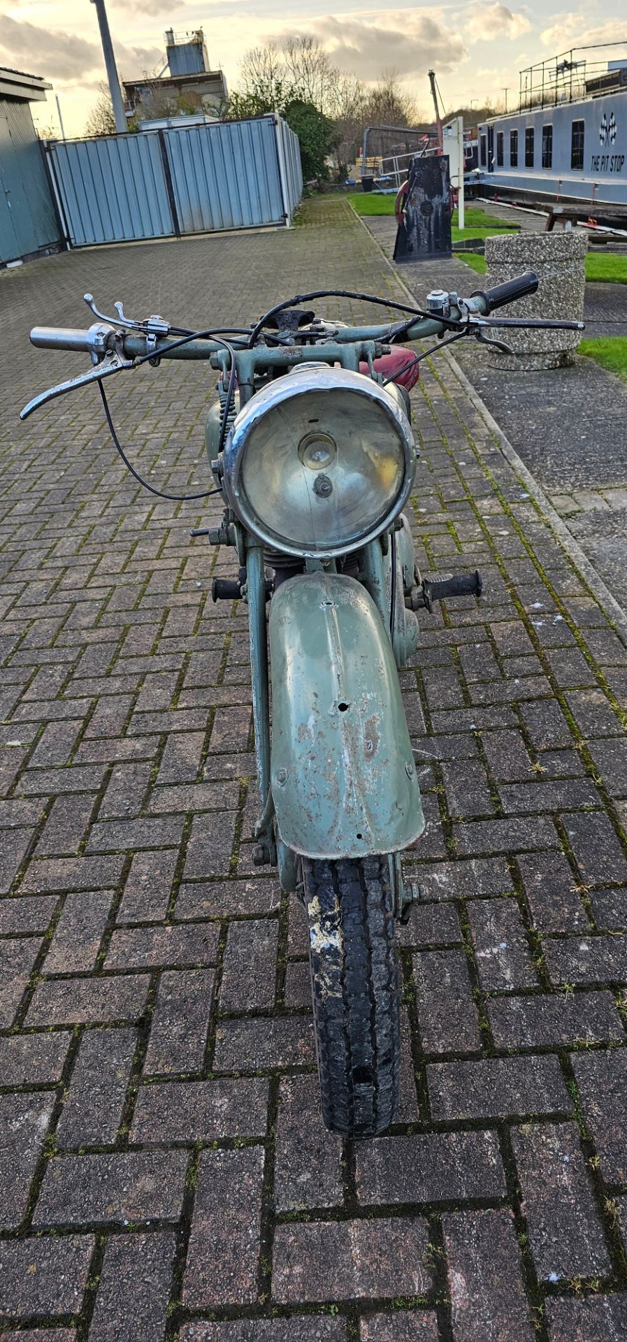 1937 Norton WD16H New Zealand Army, 490cc. Registration number TXS 655 (non transferrable). Frame - Image 3 of 19