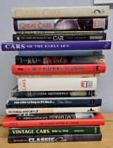 21 various hardback car encyclopaedia type books