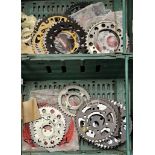 36 assorted motorcycle rear sprockets, NOS (2)