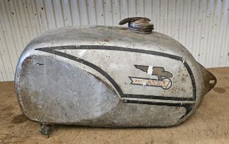 A Ducati petrol tank