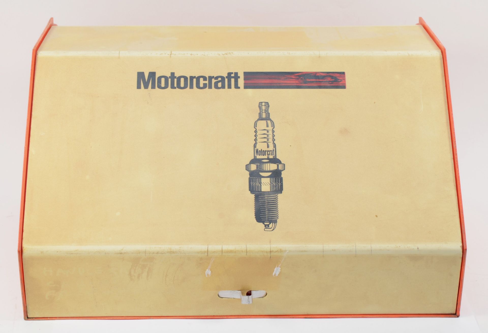 Motorcraft plastic spark plug counter top display, 44 x 29 x 24cm