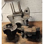 A vintage part engine, HEA2 1744? incomplete, no crank