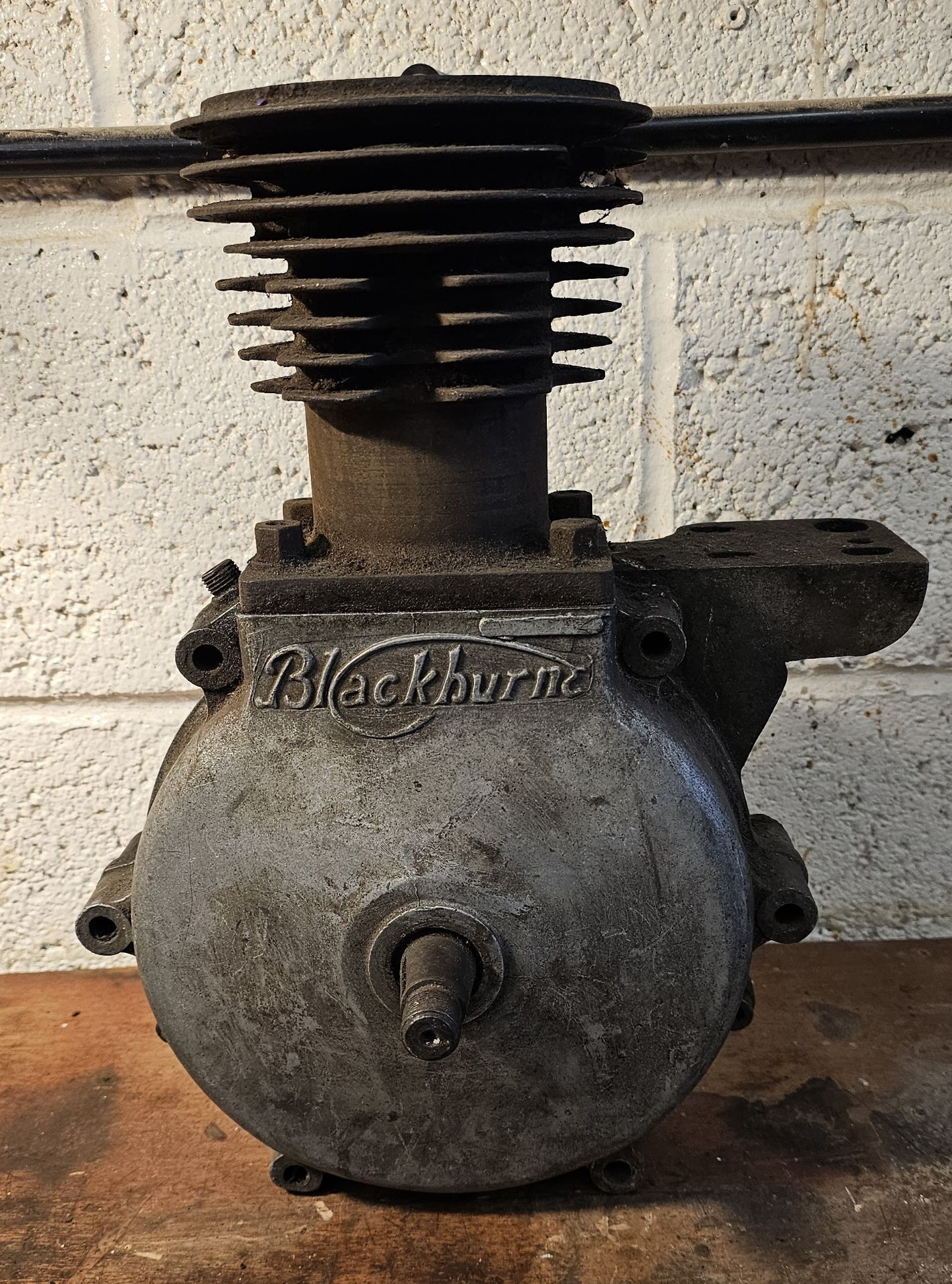 A vintage Blackburne engine, no number.