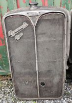 An AEC Mammoth Major radiator with surround