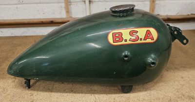 BSA pre war petrol tank