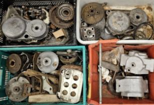 An autojumblers lot to include Ariel parts