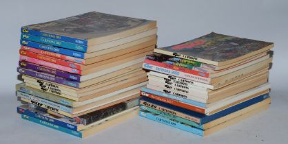 A large collection of Giles annuals, circa mid to late 20th century.