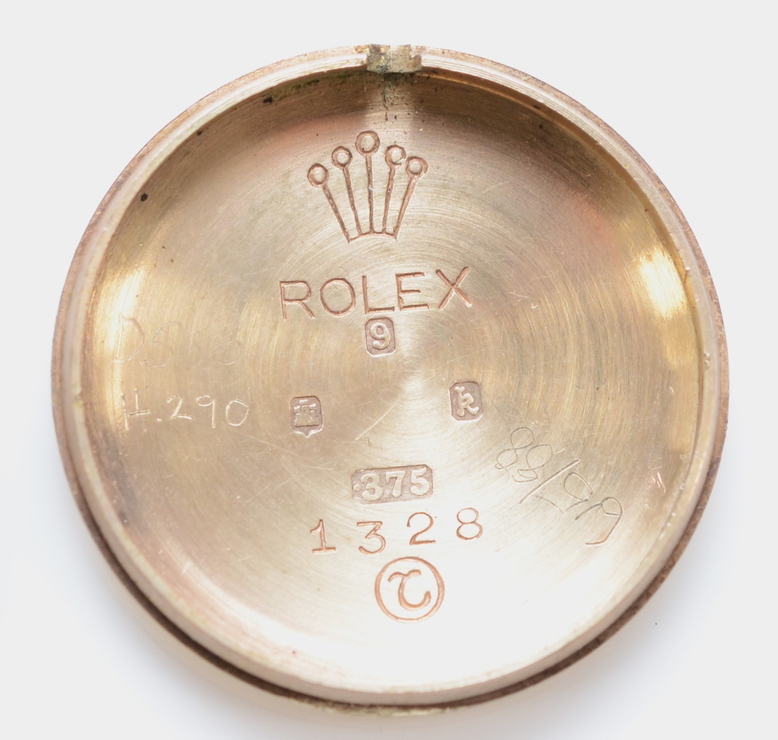 Tudor Royal, a 9ct gold Ladies wrist watch, Edinburgh 1965, the dial set with Arabic numerals, - Image 3 of 5