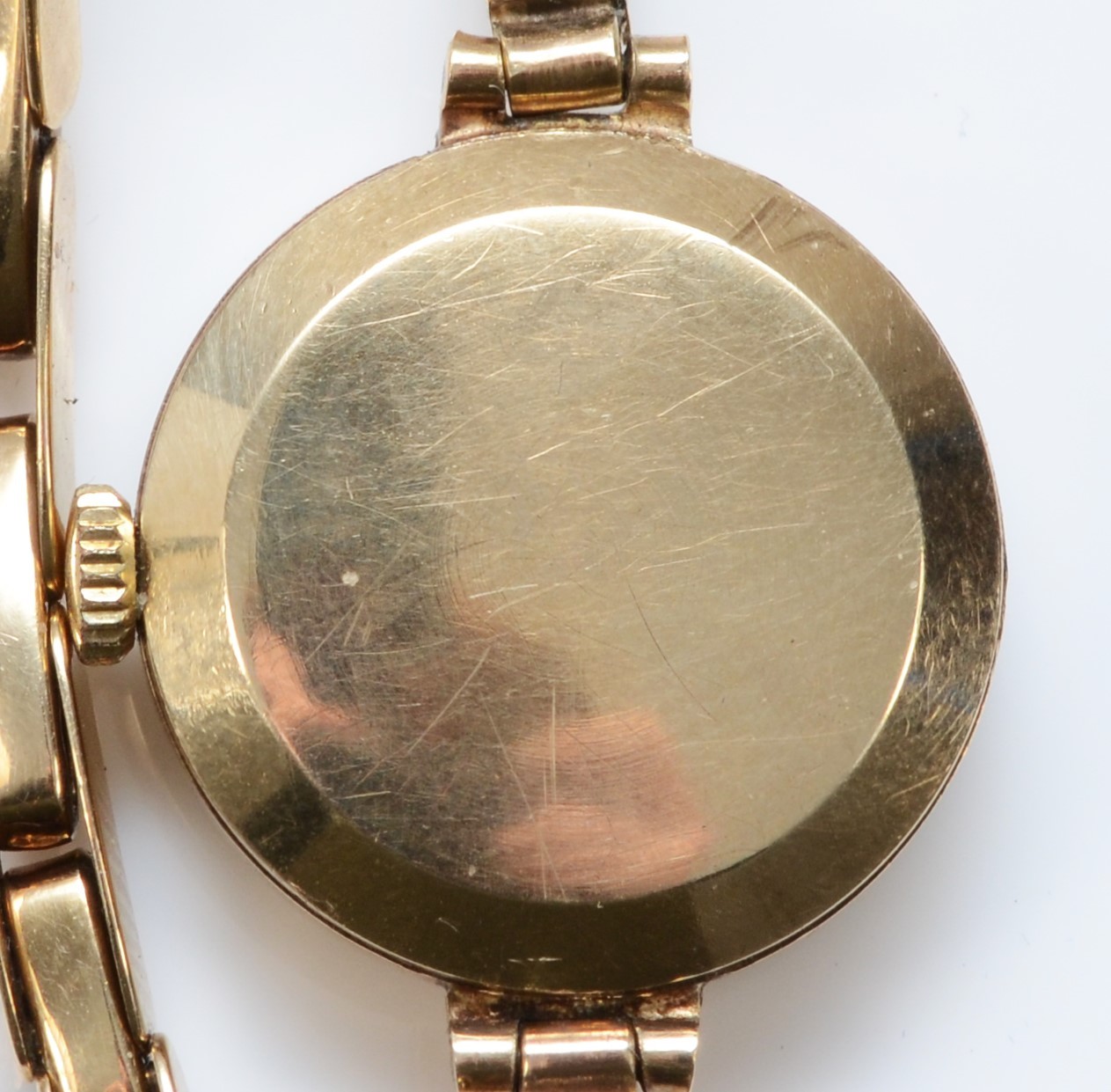 Tudor Royal, a 9ct gold Ladies wrist watch, Edinburgh 1965, the dial set with Arabic numerals, - Image 4 of 5