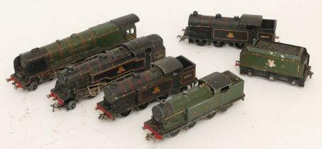 Hornby Railways; comprising 00 gauge locomotives to include GWR 'British Railway' with tender,