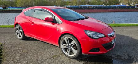 2013 Vauxhall Astra GTC SRi 3 dr, 1364cc. Car Registration number BF63 FFK. Vin number