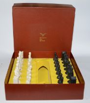 A Wade ceramic chess set 'The Thistle And The Rose' in presentation box.