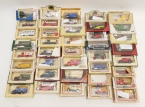 A collection of over fifty boxed promotional diecast model vehicles, primarily by Lledo 'Days Gone'.