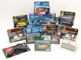 Corgi Toys; James Bond related replica diecast models, boxed in unused condition, together with a