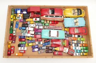 A collection of mid 20th century and later diecast model vehicles, makers to include Matchbox '