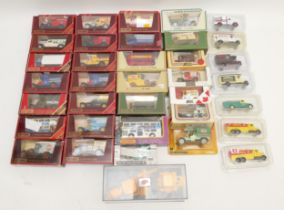 A large collection of Matchbox 'Models Of Yesteryear' diecast promotional vehicles, all boxed.