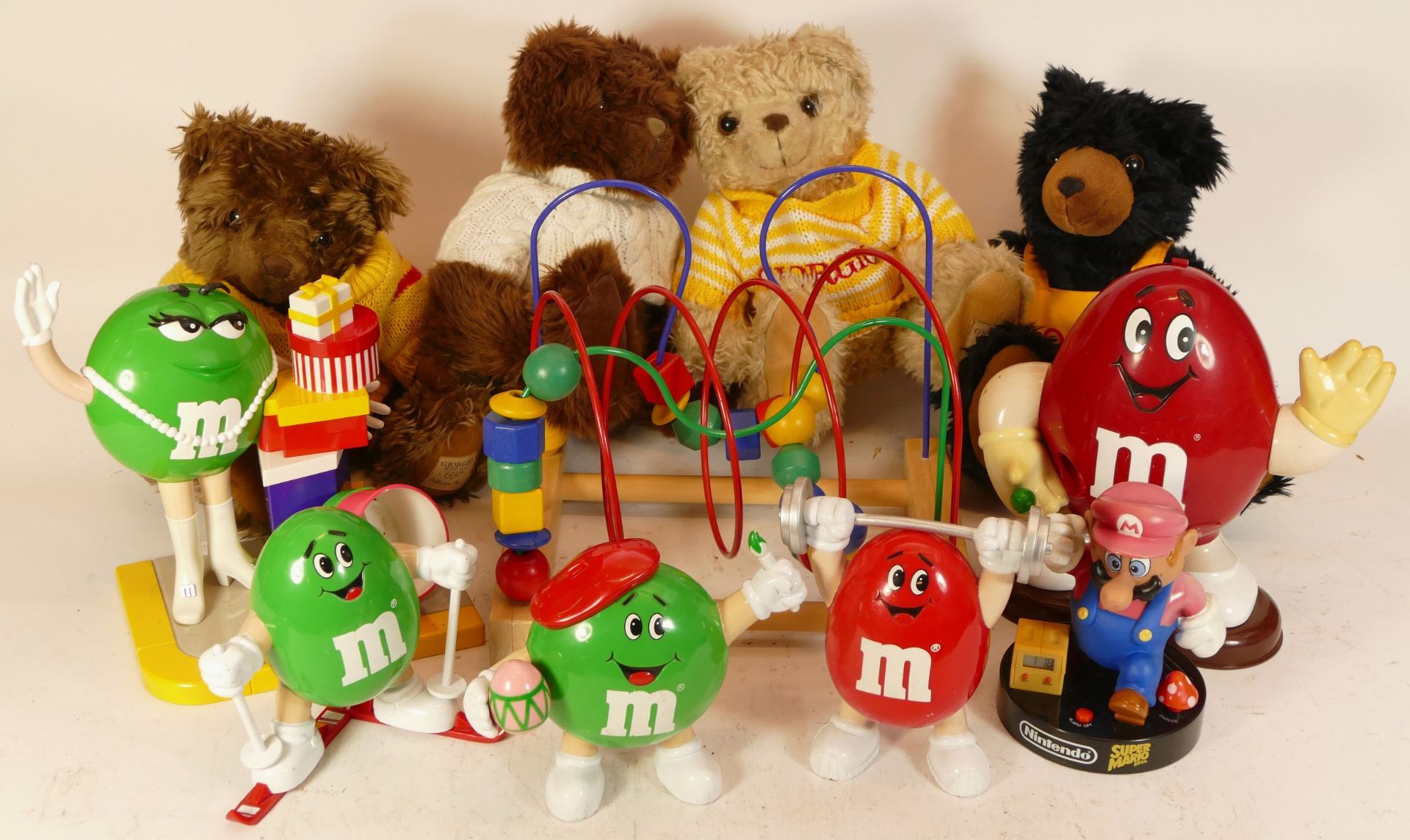 A collection of children's toys, teddies and collectables to include ceramic 'Lurpak' egg cups, - Image 2 of 3
