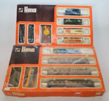 Lima Model Railways; comprising H0 scale Inter-City train set, together with a B.R goods wagon train