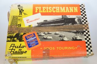 A Fleischmann model slot car racing set, '3005 Touring' complete with original box.