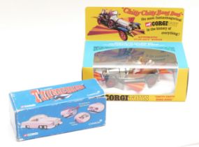 Corgi Toys; 'Chitty Chitty Bang Bang' diecast model No 266, boxed with inner plastic display stand