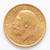 George V, sovereign 1914