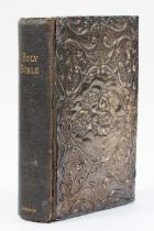 An Edwardian silver mounted Holy Bible, Birmingham 1905, 14.5 x 9cm