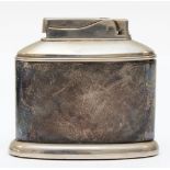 Aristo, a Sterling silver cased table lighter, 8 x 7.5cm