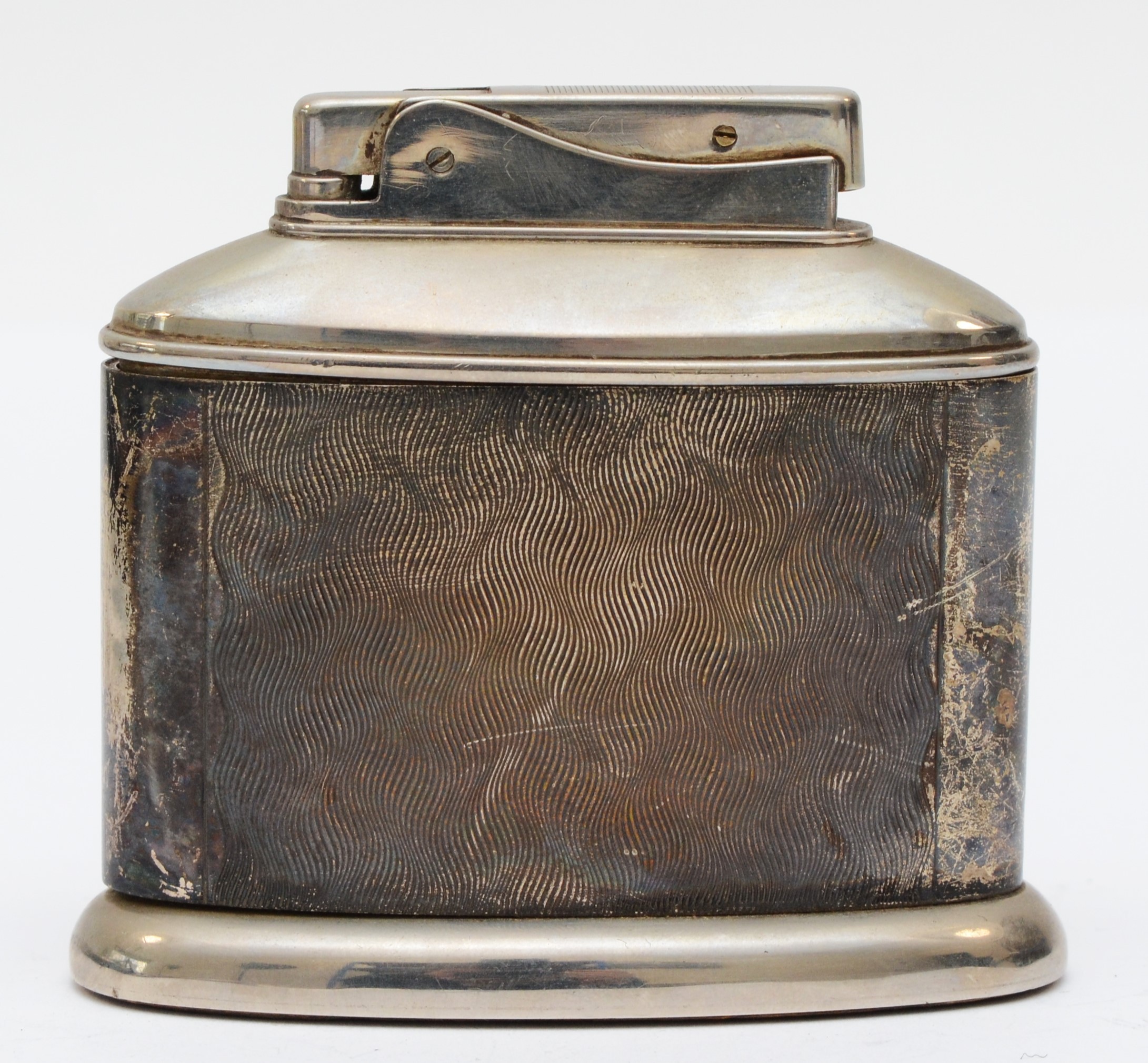 Aristo, a Sterling silver cased table lighter, 8 x 7.5cm - Image 2 of 2